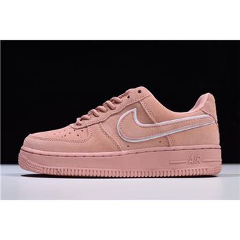 WMNS Nike Air Force 1 '07 LV8 Suede Red Stardust Dragon Red AA1117-601