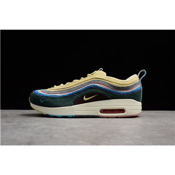 2018 Sean Wotherspoon x Nike Air Max 1/97 Light Blue Fury/Lemon Wash AJ4219-400