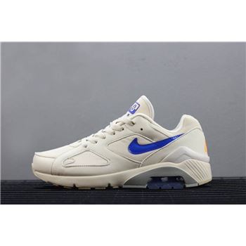 Men's Nike Air Max 180 Desert Sand/Racer Blue-Total Orange AQ9974-002