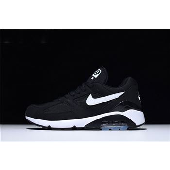 Nike Air Max 180 Black White Men's and Women's Size Trainers Running Shoes