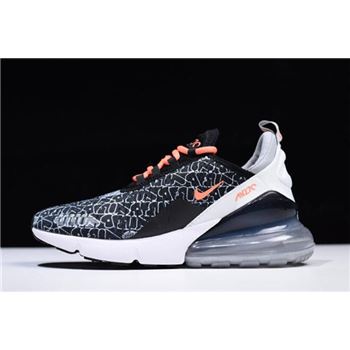 NIKEiD Air Max 270 Moves You Black Orange AH8050-998