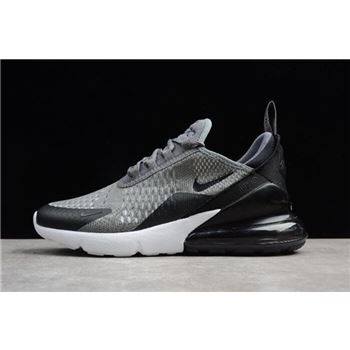 Nike Air Max 270 Grey Black White Men's Size For Sale