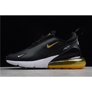 Nike Air Max 270 Premium Black/Yellow-White For Sale