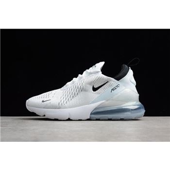 Nike Air Max 270 White Black Men's and Women's Running Shoes AH8050-100