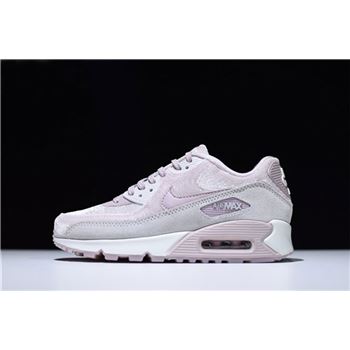 WMNS Nike Air Max 90 LX Particle Rose/Vast Grey/Summit White 898512-600