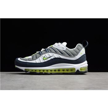 Nike Air Max 98 OG Volt Cool Grey/Volt-Black-Metallic Silver Men's Size