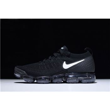 2018 Nike Vapormax Flyknit 2.0 In Black And White 942842-001 For Sale