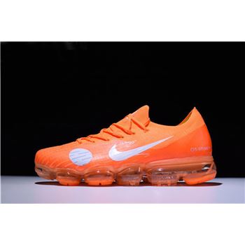 New Off-White x Nike Mercurial VaporMax in Orange For Sale