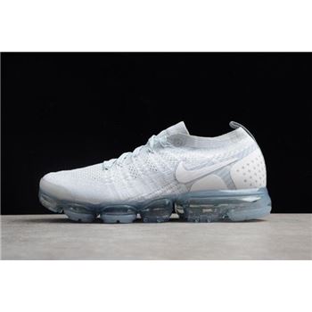 Nike Air VaporMax Flyknit 2.0 White/Grey-White Men's Running Shoes 942842-004