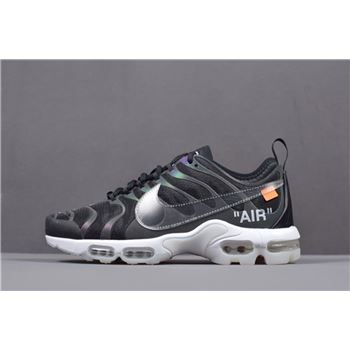 Off-White x Nike Air Max Plus TN Ultra Iridescent Men's Size AA3827-001