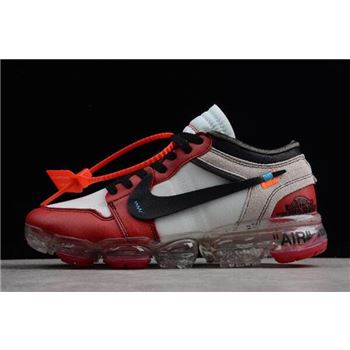 Off-White x Nike Air VaporMax x Air Jordan 1 Chicago White/Black-Varsity Red AA3830-003