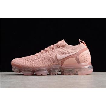 WMNS Nike Air VaporMax Flyknit 2.0 Pust Pink/Storm Pink-Pink Tint 942843-600