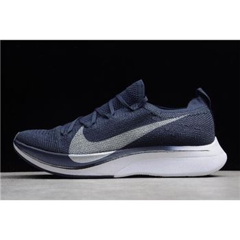 Nike Vapor 4% Flyknit Obsidian/Metallic Silver AJ3857-405