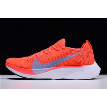 Nike Zoom VaporFly 4% Flyknit Bright Crimson/Ice Blue AJ3857-600