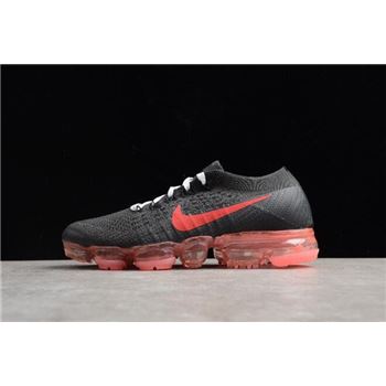 Women's NikeLab Air VaporMax Flyknit Black/Big Red AA3859-016