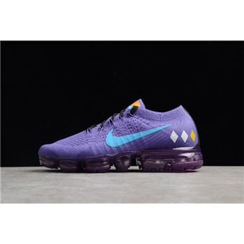 Women's NikeLab Air VaporMax Flyknit Purple/Water Moonlight AA3859-015