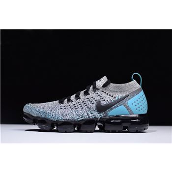 Women's Size Nike Air VaporMax Flyknit 2.0 Dusty Cactus Black/Dusty Cactus-Hyper Jade 942842-104