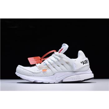 2018 Off-White x Nike Air Presto in White AA3830-100