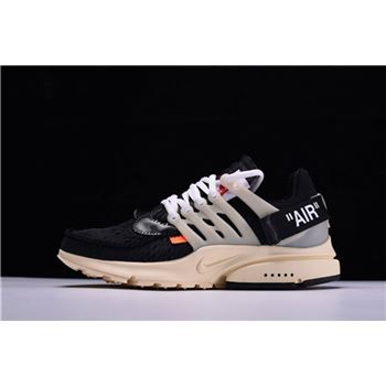 New Off-White x Nike Air Presto x Virgil Abloh The Ten Black/Muslin AA3830-001