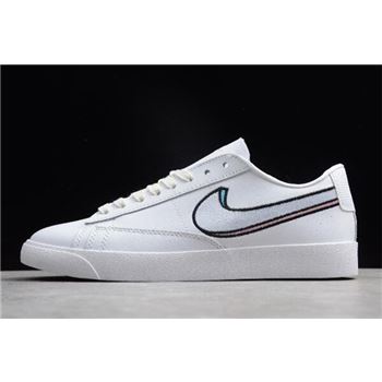 Nike Blazer Low LX Summit White/Oracle Pink-Signal Blue AV9371-101