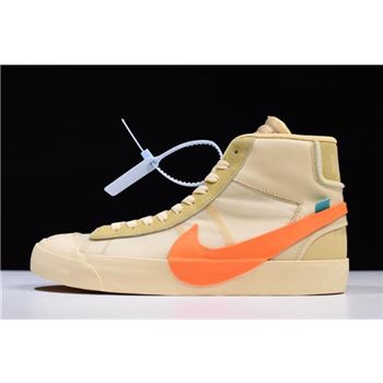 2018 OFF-WHITE x Nike Blazer Studio Mid All Hallows Eve AA3832-700