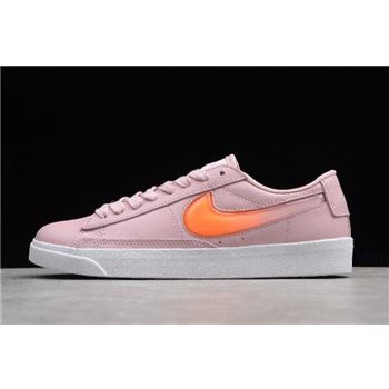 Women's Nike Blazer Low LE Pale Ivory/Ice Pomegranate Red-Peak White AV9371-100