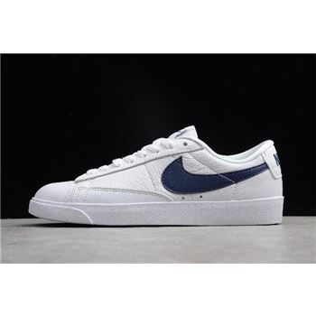 Women's Nike Blazer Low Prm V2 White/Blue 454471-107