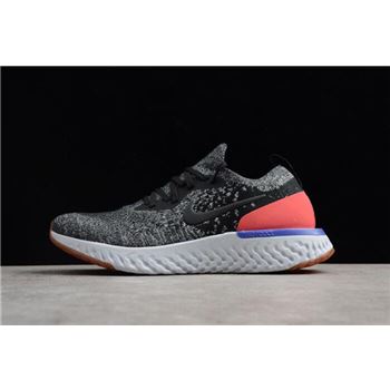 Nike Epic React Flyknit Hyper Crimson Black/White/Hyper Crimson Men's Running Shoe AQ0067-006