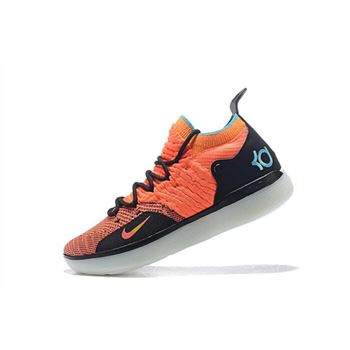 Nike KD 11 The Academy Orange/Black-Teal For Sale
