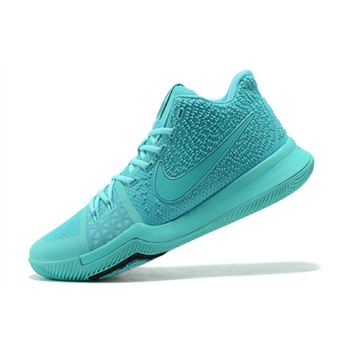 Latest Nike Kyrie 3 Aqua Men's Basketball Shoes 852395-401