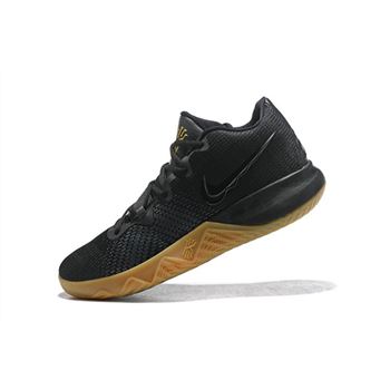 Men's Nike Kyrie Flytrap Black/Gum-Metallic Gold