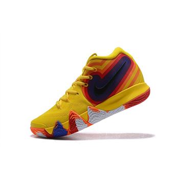 Nike Kyrie 4 70s Yellow Multicolor 943807-700