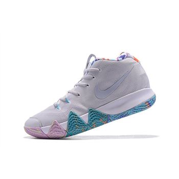 Nike Kyrie 4 Easter White/Multicolor For Sale