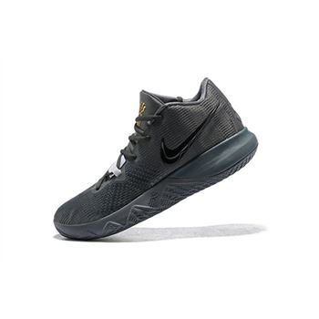 Nike Kyrie Flytrap NBA Playoffs Anthracite/Black-White-Green 917962-600