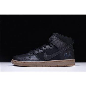 AntiHero x Nike SB Dunk High Pro Black/Anthracite-Gum Medium Brown AH9613-001