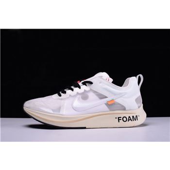 Off-White x Nike Zoom Fly White Virgil Abloh's The Ten AJ4588-100