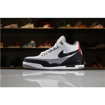 Air Jordan 3 Tinker White/Fire Red-Cement Grey-Black AQ3835-160