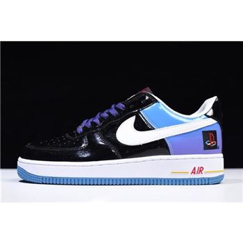 Nike Air Force 1 Low Playstation Black/Blue/White/Purple/Varsity Red 306096-056