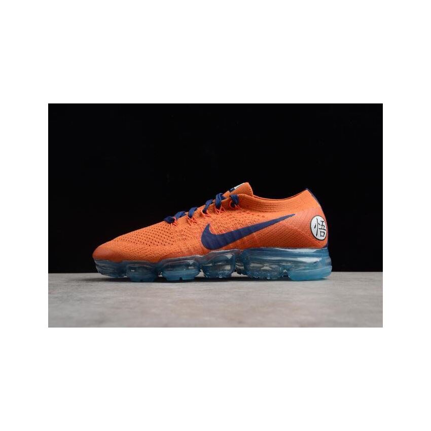 orange and blue vapormax