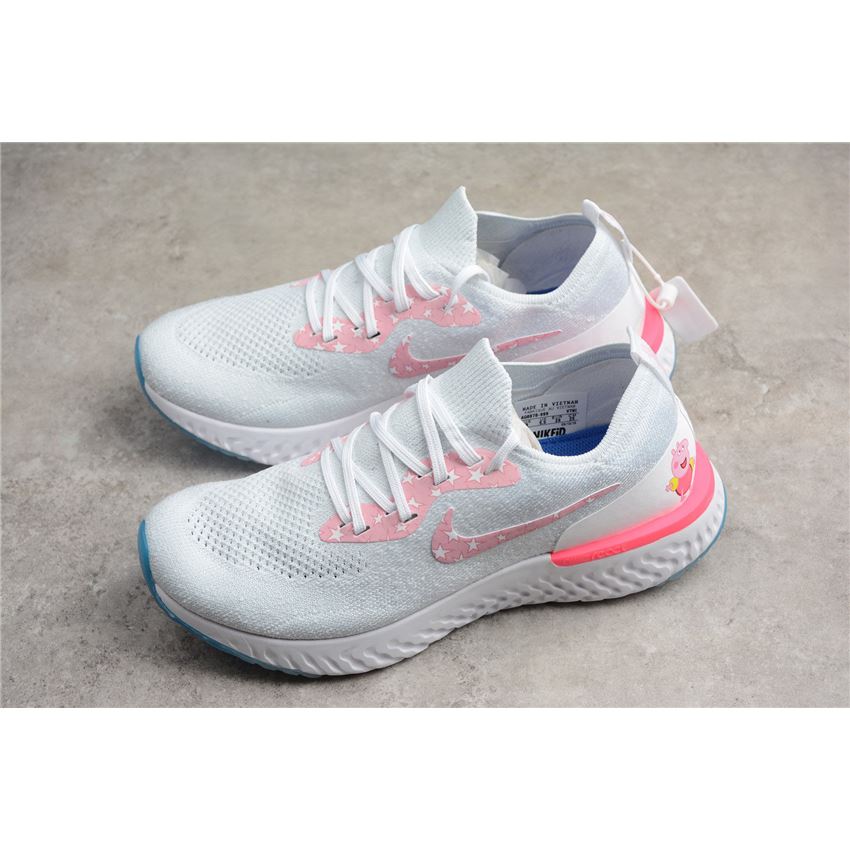 Nike Epic React Flyknit Peppa Pig White Pink AQ0070-999, Nike Outlet ...