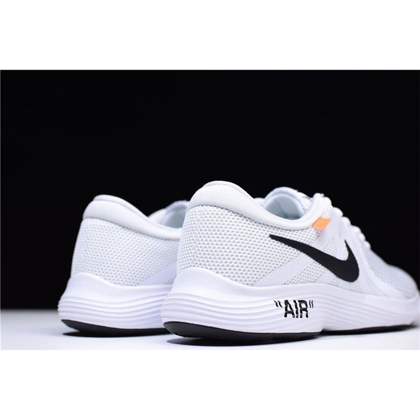 Off White X Nike Revolution 4 White Mens And WMNS Size Running Shoes 3 