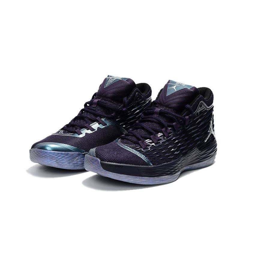 Jordan Melo M13 Chameleon Purple Dynasty/Metallic Silver For Sale, Nike ...