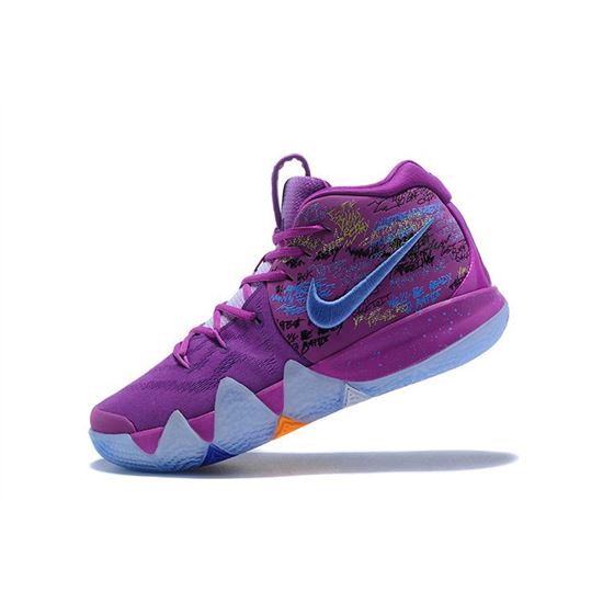 Men's Nike Kyrie 4 Confetti Multi-Color Basketball Shoes 943806-900 ...
